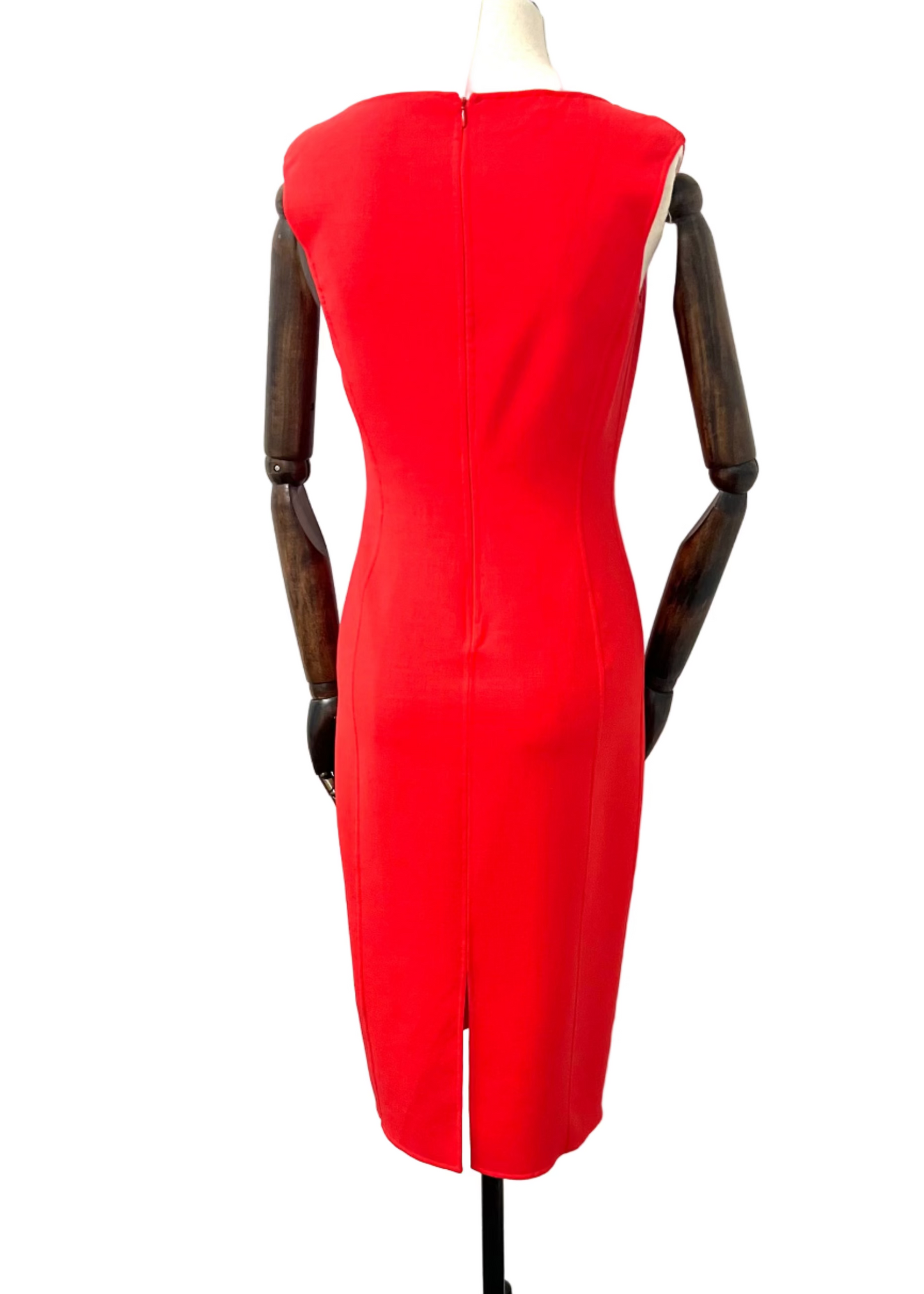 Michael Kors - Red Scoop Neck Tank Dress