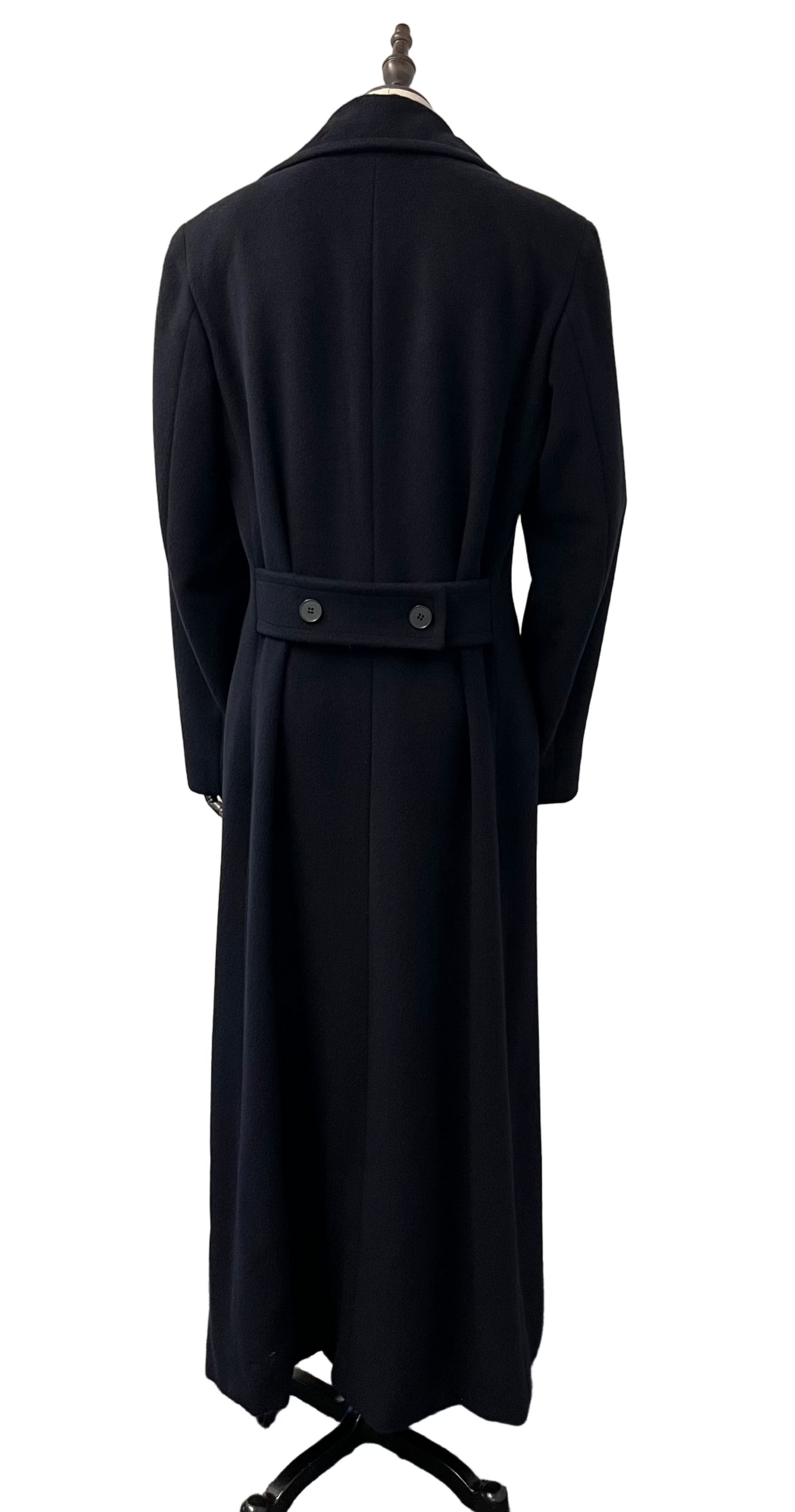 Calvin Klein Collection - Full Length Navy Peacoat