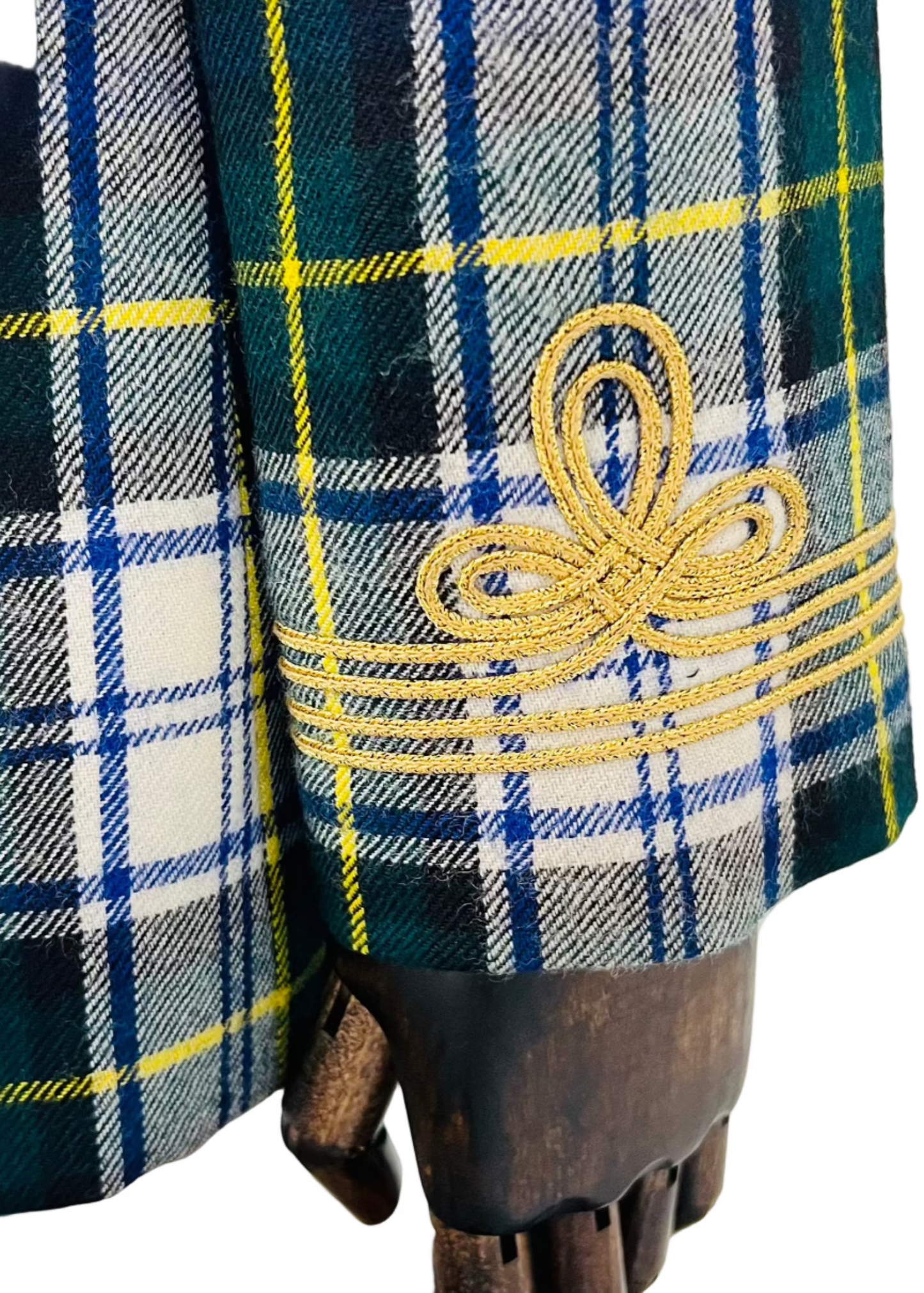 Ralph Lauren - Gordon Dress Modern Tartan Captain's Blazer