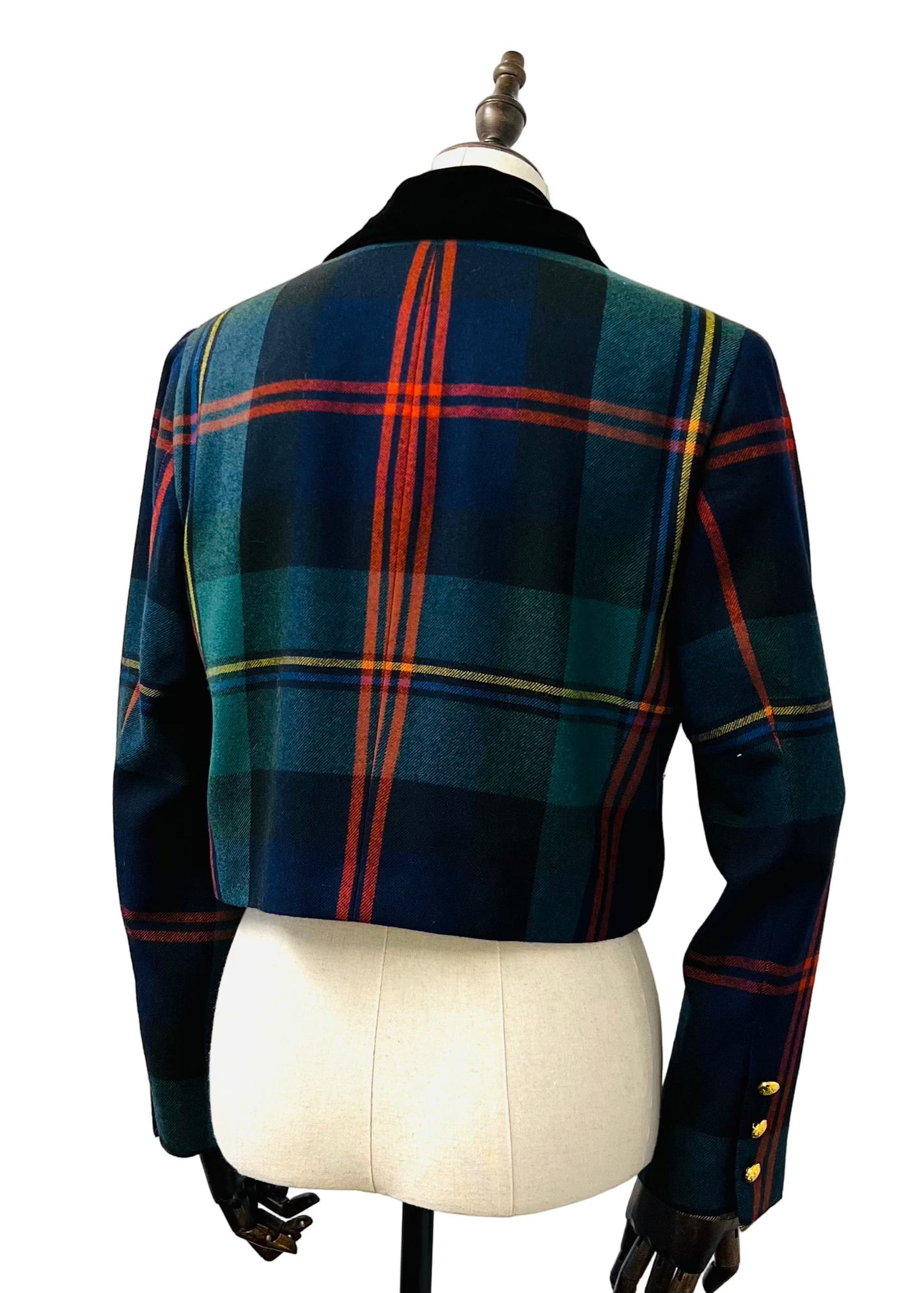Ralph Lauren - Short Hunting Tartan Blazer