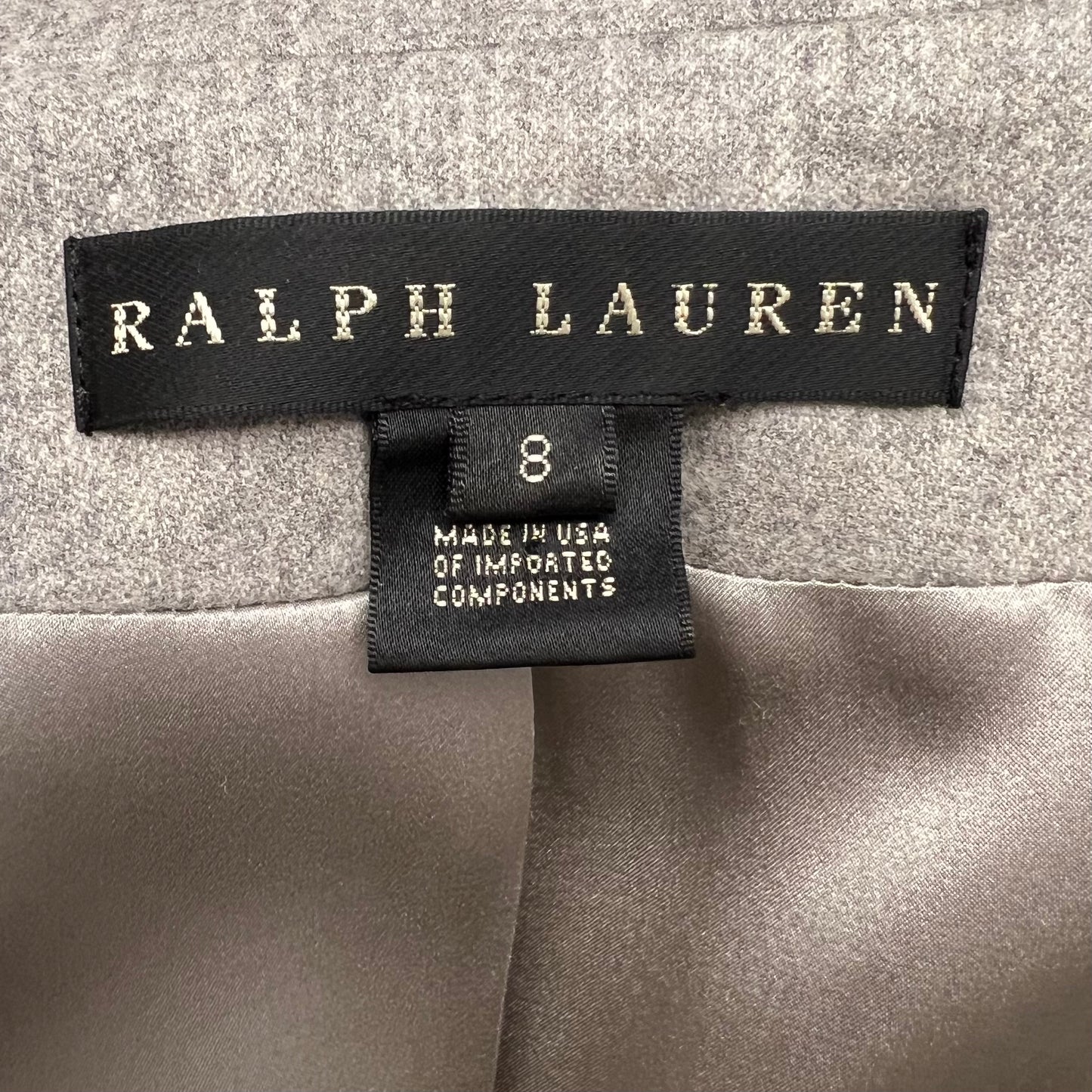 Ralph Lauren Collection Black Label - Grey Wool & Cashmere Blazer