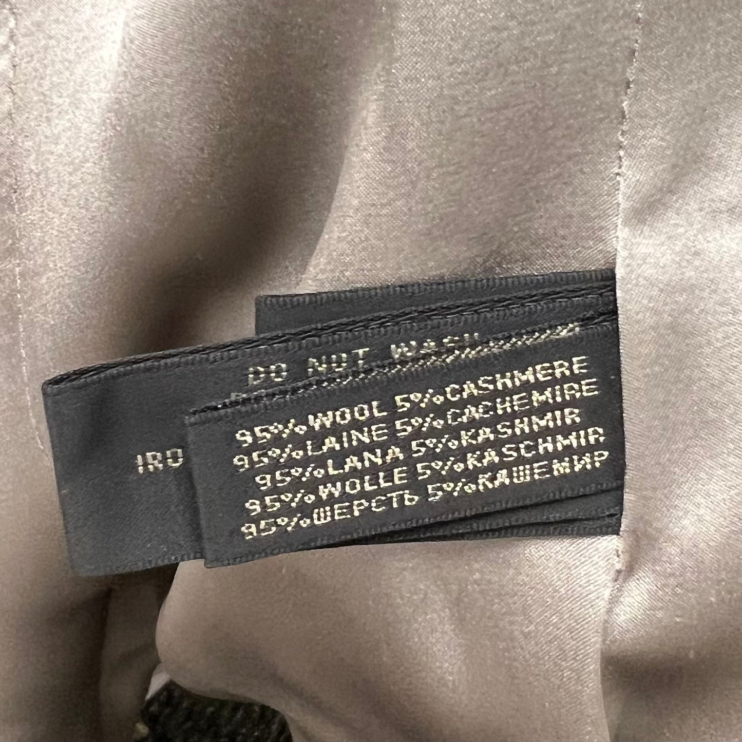 Ralph Lauren Collection Black Label - Grey Wool & Cashmere Blazer