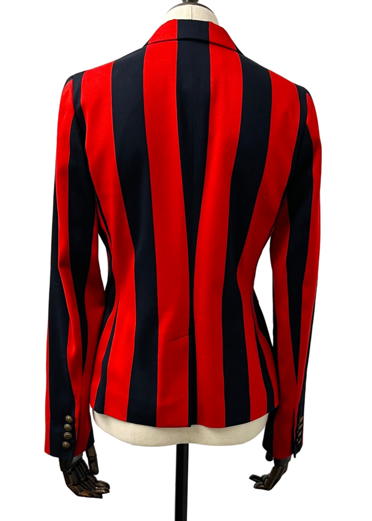 Ralph Lauren - Red and Navy Striped Blazer