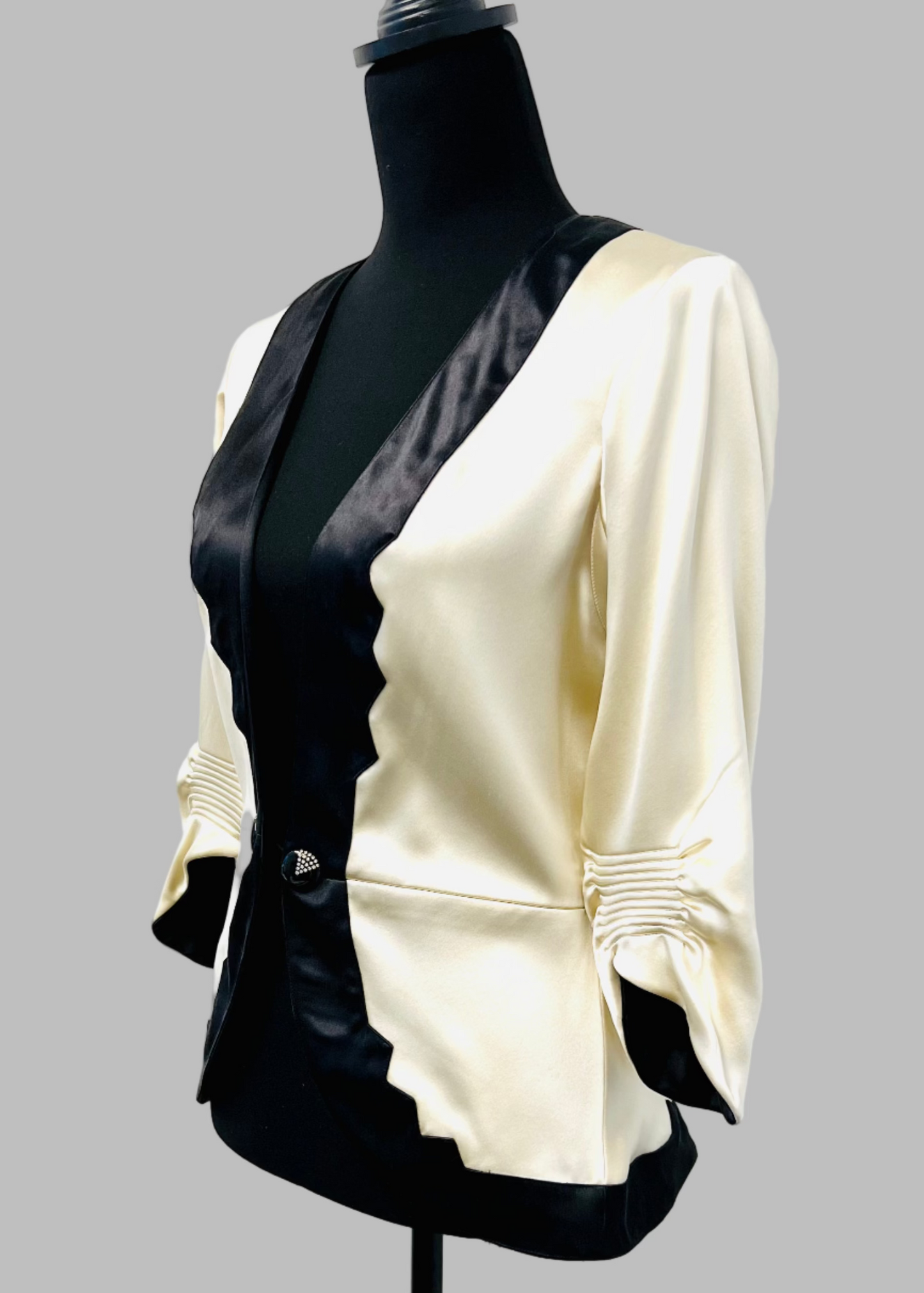 Ralph Lauren Collection Black Label - Reversible Silk Deco Jacket