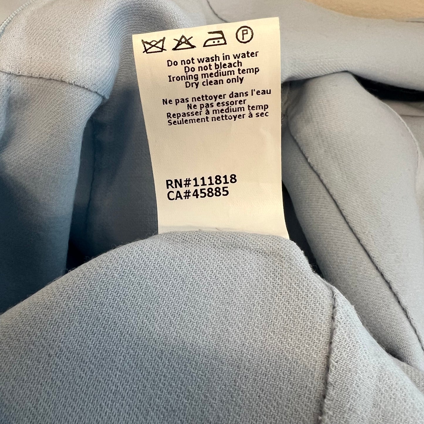 Michael Kors - Cap Sleeve Wool Dress Ice Blue