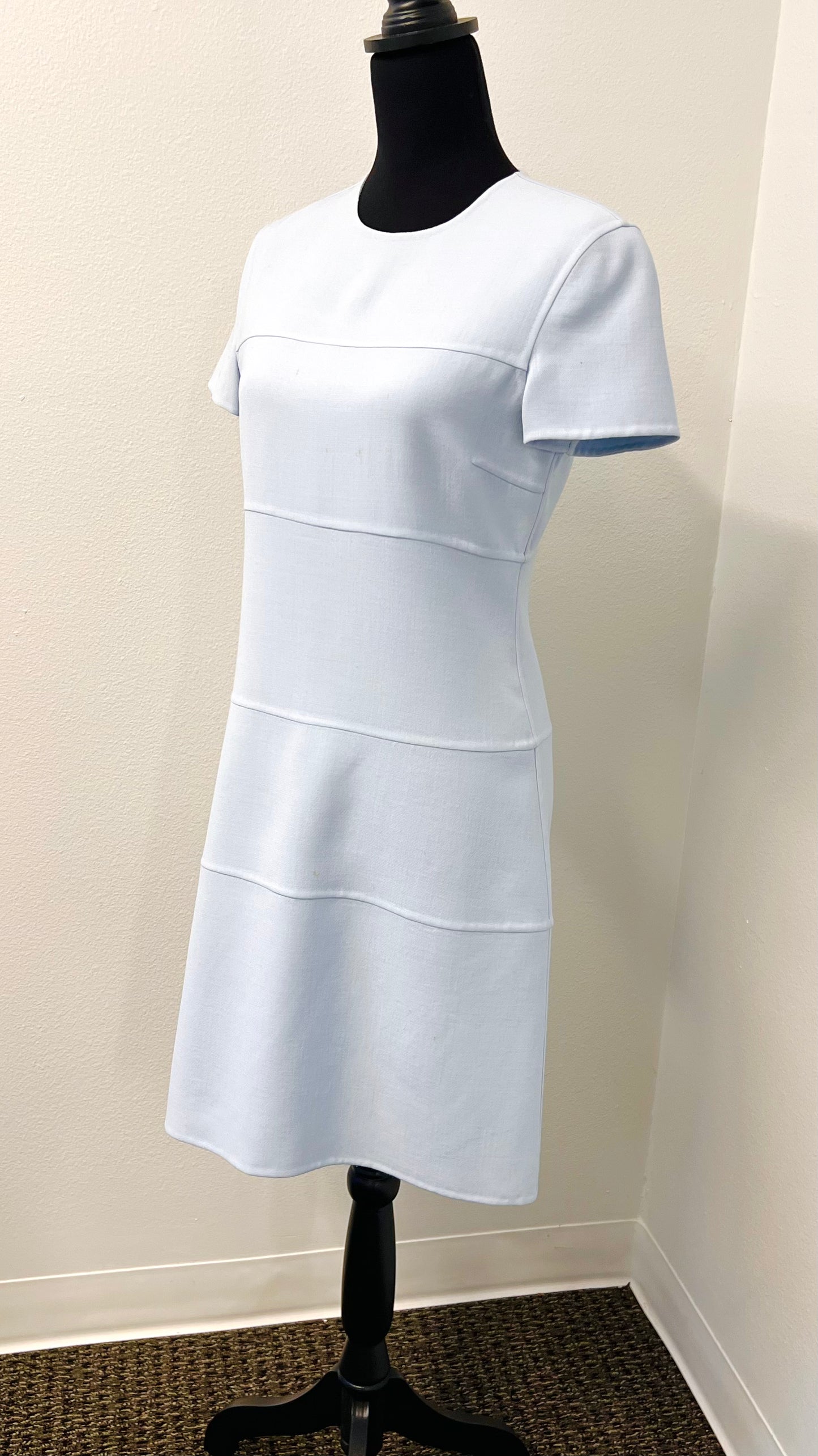 Michael Kors - Cap Sleeve Wool Dress Ice Blue