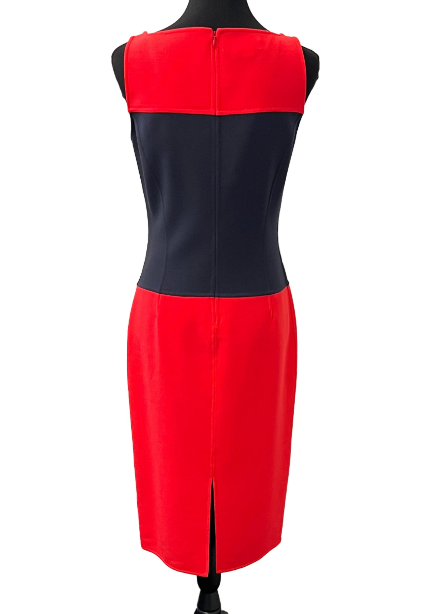 Michael Kors - Red and Navy Color Block Dress