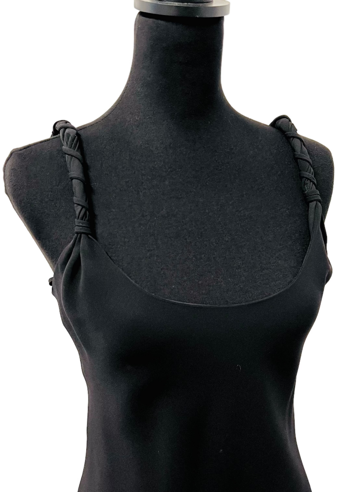 Armani Collezioni - Black wrap strap dress