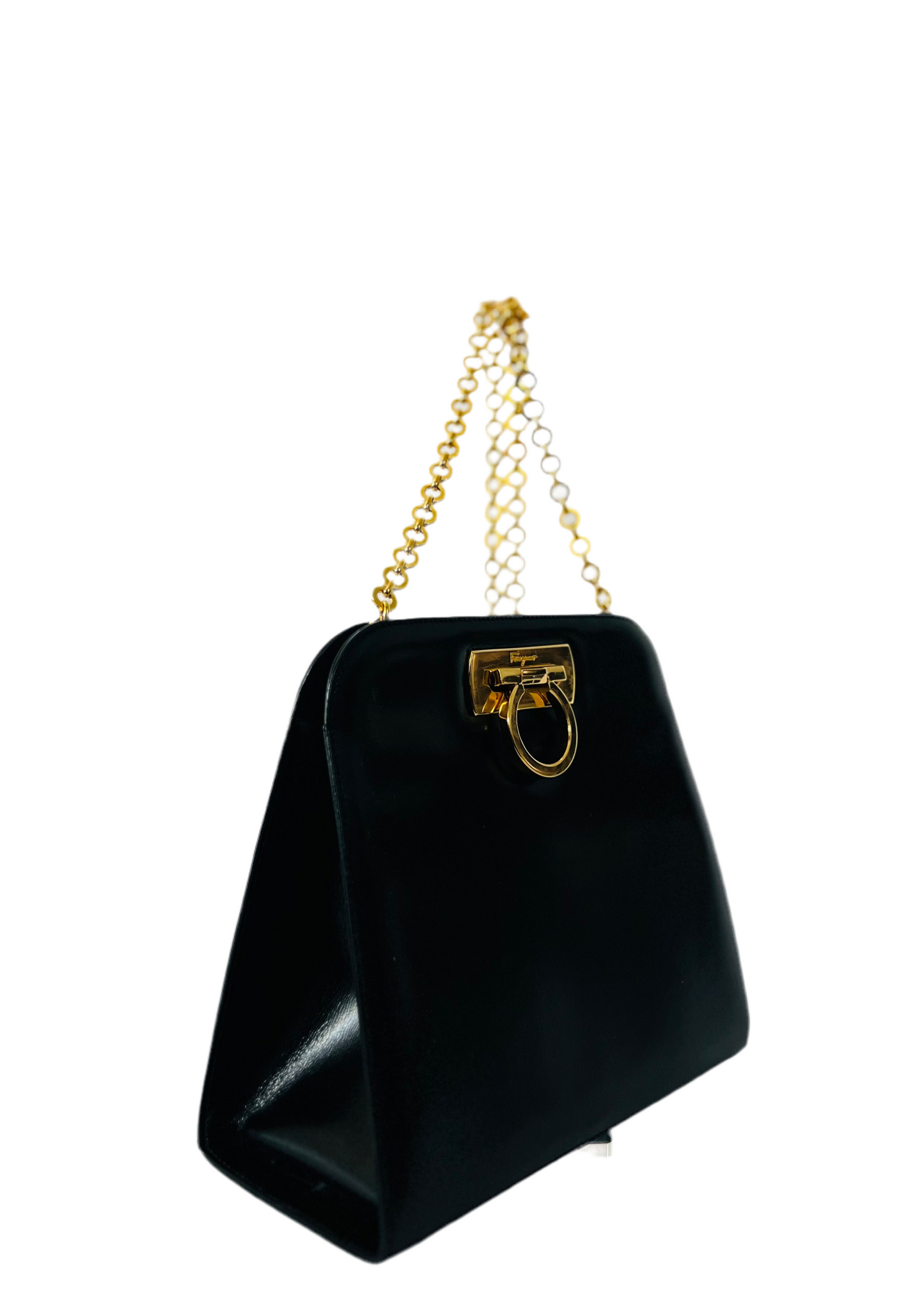 Salvatore Ferragamo - Gancini Chain Strap Handbag