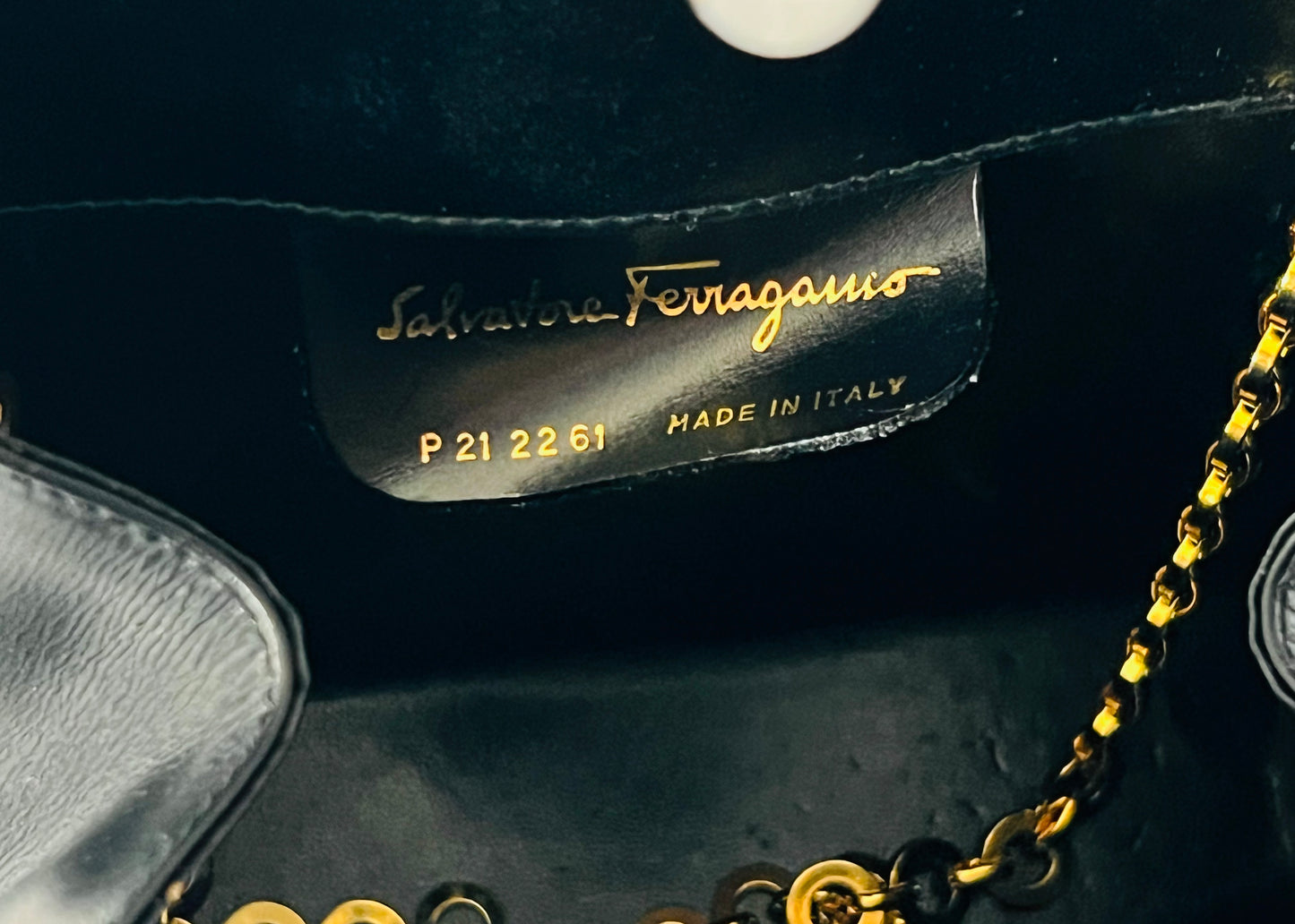 Salvatore Ferragamo - Gancini Chain Strap Handbag
