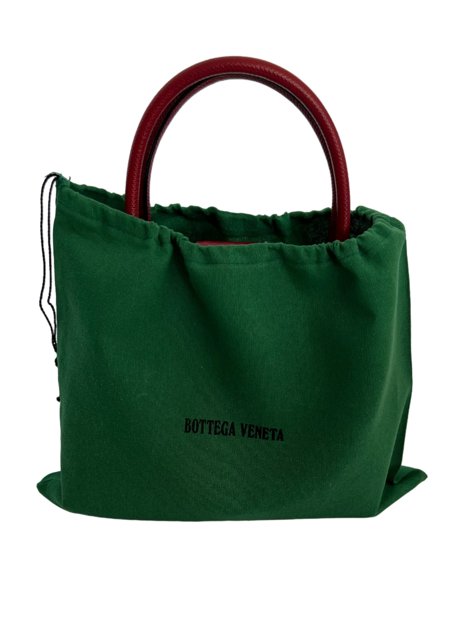 Bottega Veneta - Red Karung Top Handle Bag