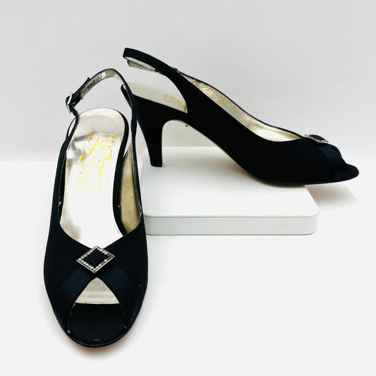 Salvatore Ferragamo - Ambra Sling Back Shoes