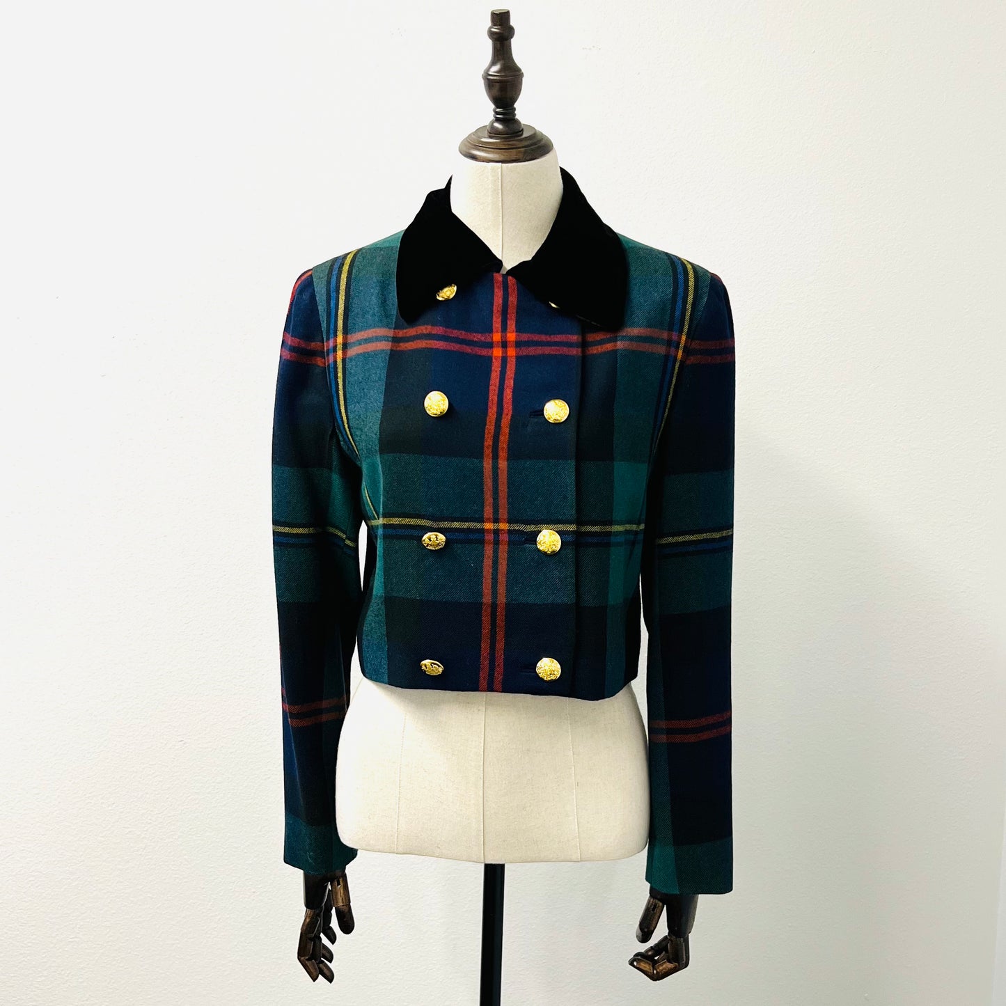 Ralph Lauren - Short Hunting Tartan Blazer