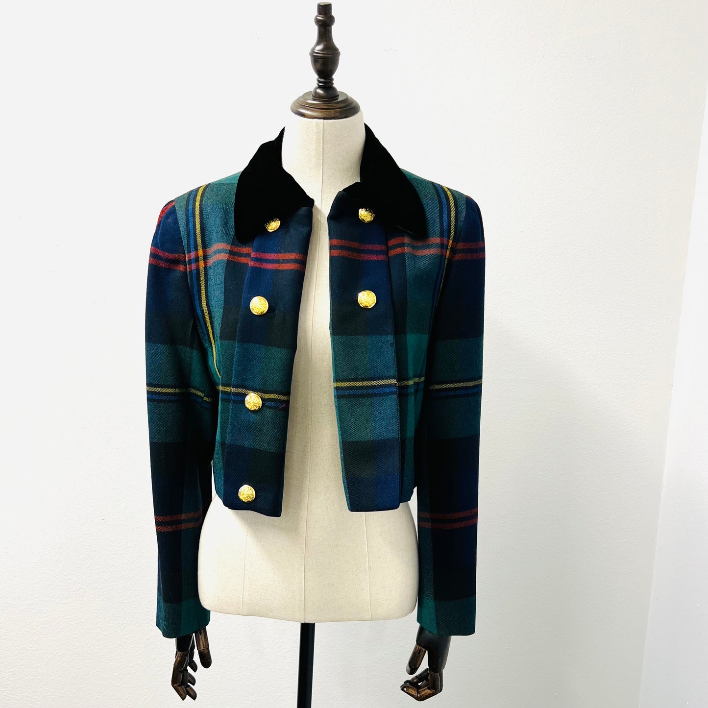 Ralph Lauren - Short Hunting Tartan Blazer