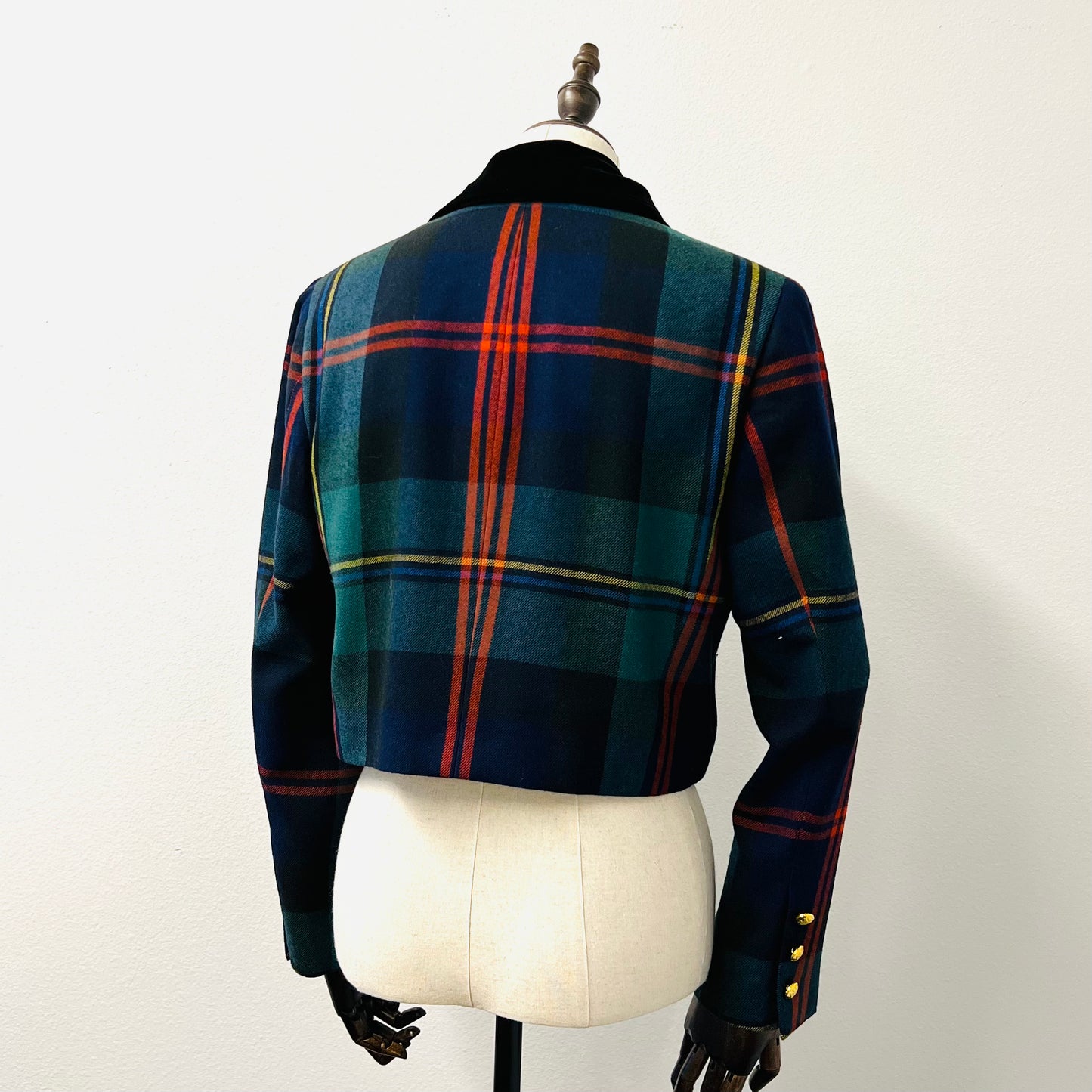 Ralph Lauren - Short Hunting Tartan Blazer