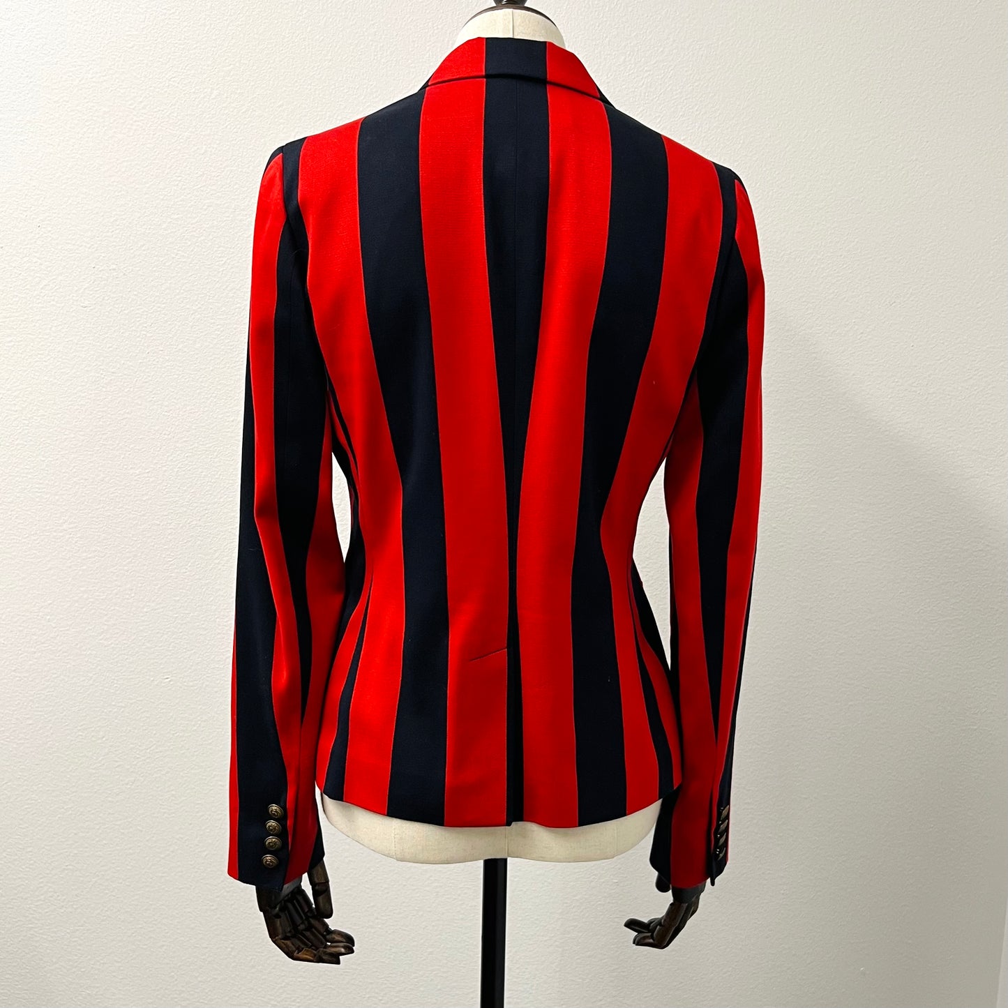 Ralph Lauren - Red and Navy Striped Blazer