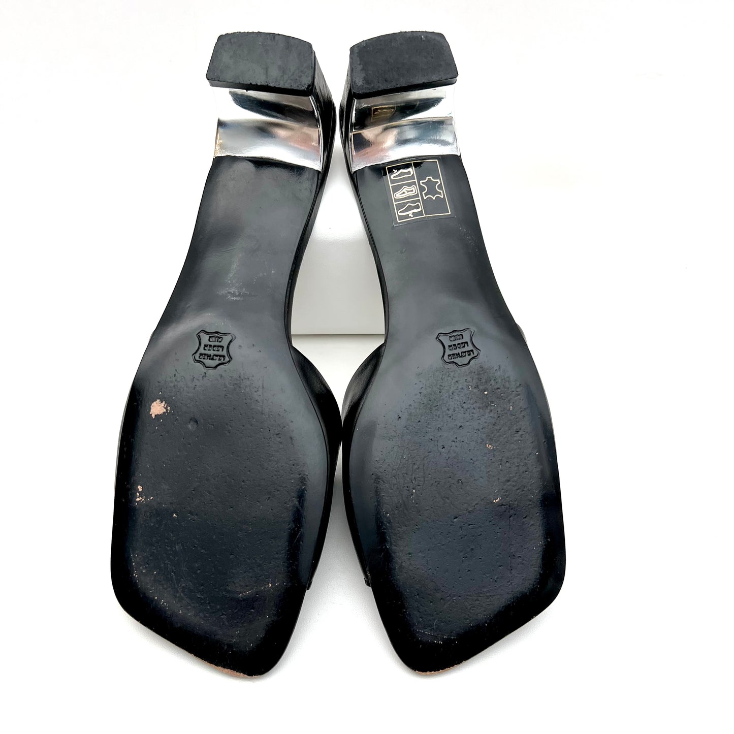 Robert Clergerie - Black Slides Shoes