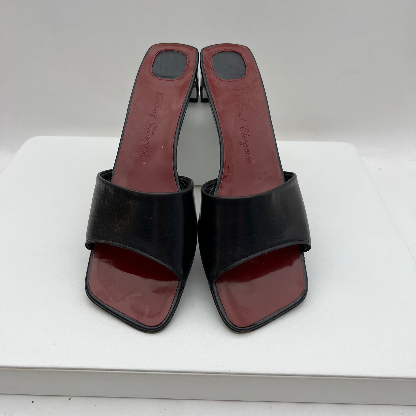 Robert Clergerie - Black Slides Shoes