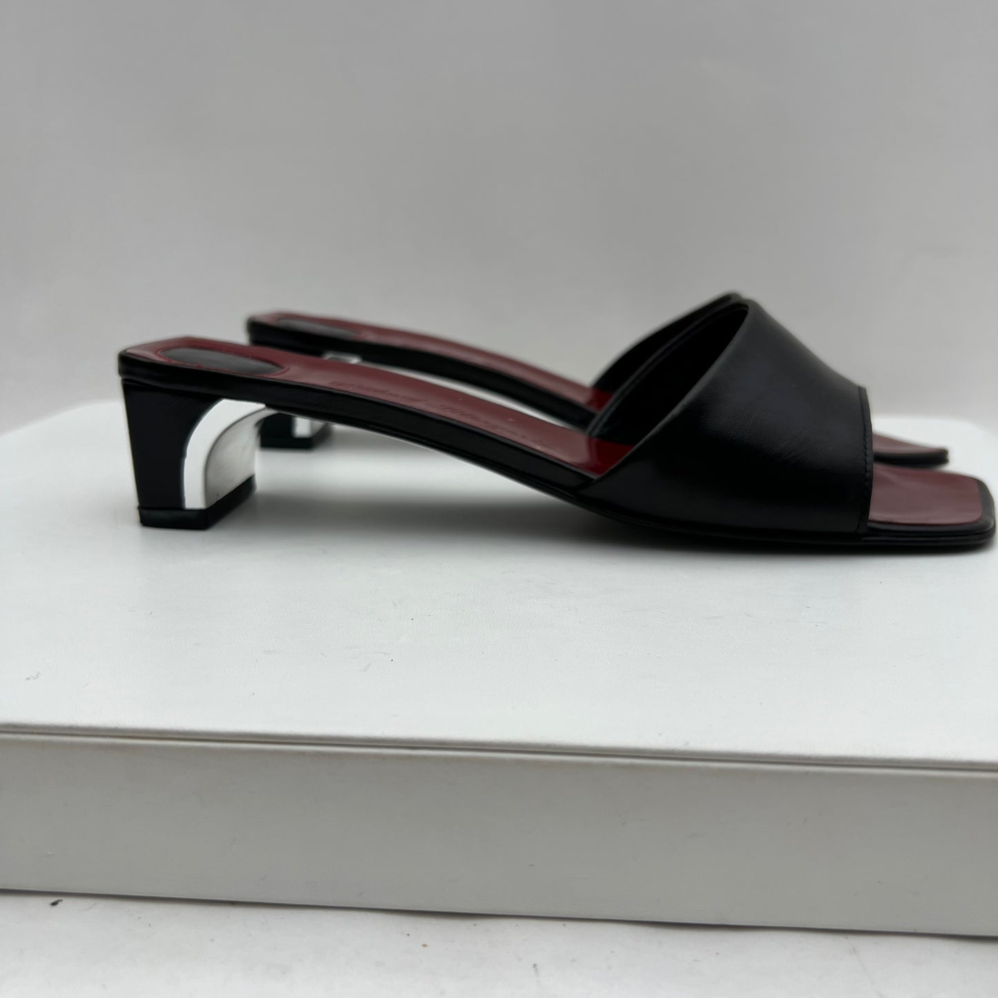 Robert Clergerie - Black Slides Shoes