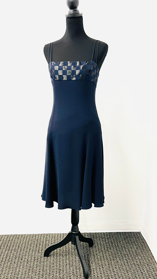 Armani Collezioni - Basket Weave Cocktail Dress