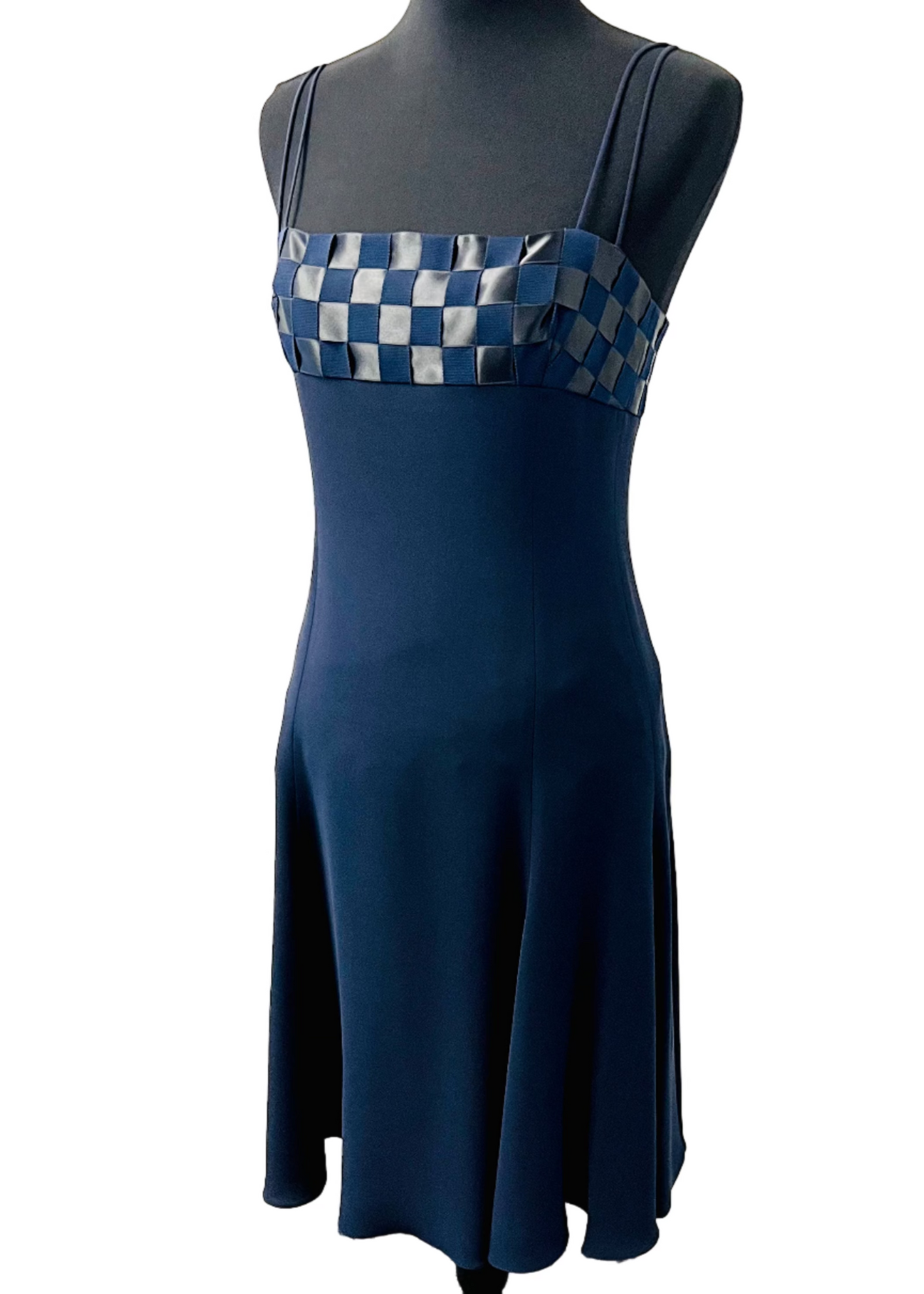 Armani Collezioni - Basket Weave Cocktail Dress