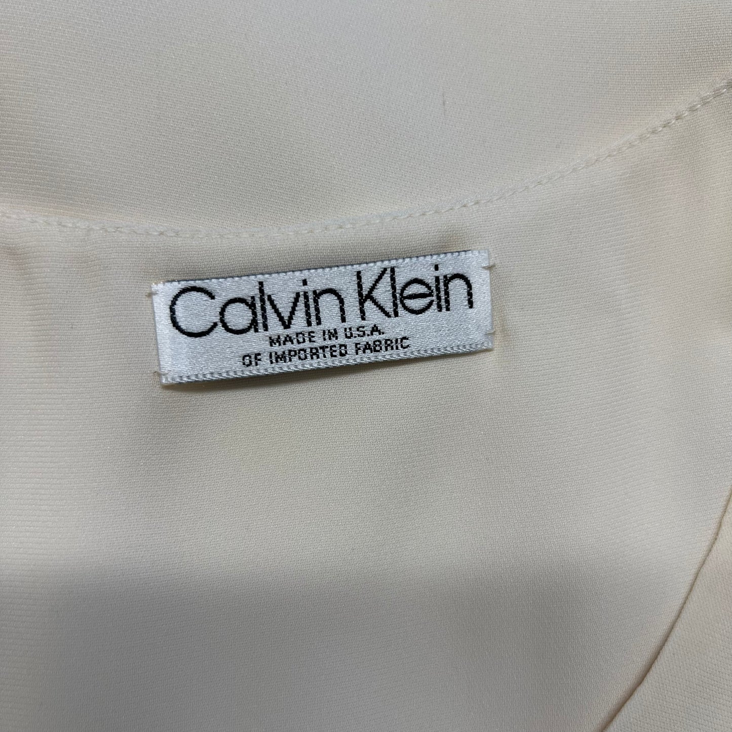 Calvin Klein - Cream Shift Dress